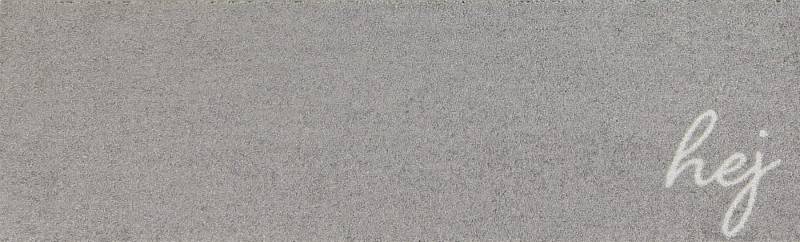 Fußmatte Fußmatte Hej 30x100 cm waschbar grau, MOCAVI, Läufer, Höhe: 300 mm von MOCAVI