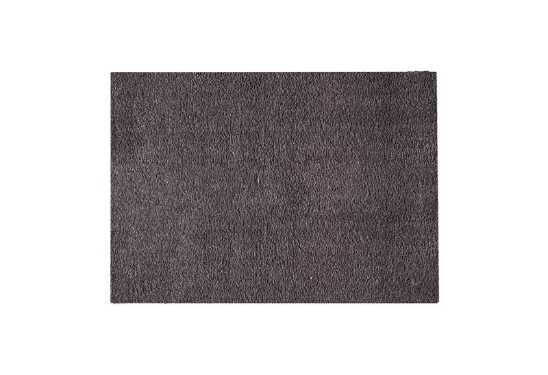 MOCAVI Fußmatte Fußmatte 50 x 70 cm Cushel- Uni anthrazit randlos, Eingangsmatte normal, Höhe: 500 mm von MOCAVI