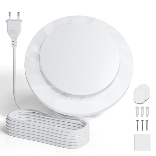 MOCINE Badezimmerventilator 100 mm, 130 m³/h Leistungsstarker Belüftungs-Wandventilator, Leiser Badezimmerventilator 12 W, Schnelle Feuchtigkeitsentfernung, Einfache Installation An Der Decke MOCINE Badezimmerventilator 100 mm, 130 m³/h Leistungsstarker Belüftungs-Wandventilator, Leiser Badezimmerventilator 12 W, Schnelle Feuchtigkeitsentfernung, Einfache Installation An Der Decke von MOCINE