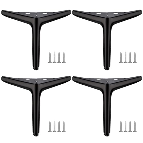 MOCNT 4 Stück Metall Möbelfüße 15cm Ersatz Schrankfüsse Modernes Dreieck Möbelbeine Schrank füße Sofa Tischbeine TV-Schränke Metallische Möbelfüße Metallmöbelbeine Schwarz MOCNT 4 Stück Metall Möbelfüße 15cm Ersatz Schrankfüsse Modernes Dreieck Möbelbeine Schrank füße Sofa Tischbeine TV-Schränke Metallische Möbelfüße Metallmöbelbeine Schwarz von MOCNT