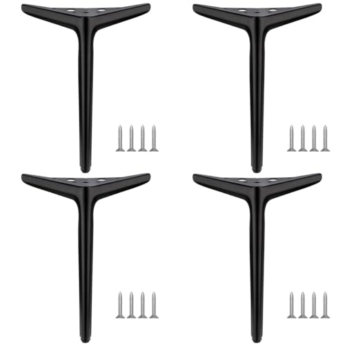 MOCNT 4 Stück Metall Möbelfüße 25cm Ersatz Schrankfüsse Modernes Dreieck Möbelbeine Schrank füße Sofa Tischbeine TV-Schränke Metallische Möbelfüße Metallmöbelbeine Schwarz MOCNT 4 Stück Metall Möbelfüße 25cm Ersatz Schrankfüsse Modernes Dreieck Möbelbeine Schrank füße Sofa Tischbeine TV-Schränke Metallische Möbelfüße Metallmöbelbeine Schwarz von MOCNT