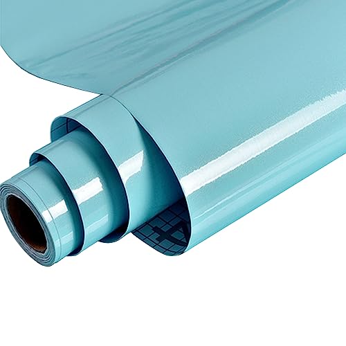 MOCNT Klebefolie Selbstklebende Glänzend 60cm x 5m Möbelfolie Wasserdicht Küchenschrank Tischplatten Dekorfolie Möbel Küchenfolie Oberflächenschutz Renovierung Tapeten Hellgrün von MOCNT
