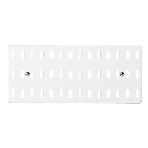 MOCNT Werkzeuglochwand Stecktafel Kombinationsset Aufbewahrungs Wandorganizer Küchenorganisation Wandlochplatte Wandbehang Werkzeugwand Werkzeug Lochwand 28x12cm Weiß von MOCNT