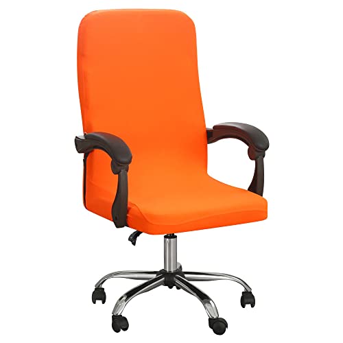 MOCOBA Einfarbige Stuhlabdeckung Elastischer Stretch Abnehmbarer Bürostuhlbezug Staubdicht Wasserdicht Drehbarer Sesselschutz Universal,Candy Orange,L MOCOBA Einfarbige Stuhlabdeckung Elastischer Stretch Abnehmbarer Bürostuhlbezug Staubdicht Wasserdicht Drehbarer Sesselschutz Universal,Candy Orange,L von MOCOBA