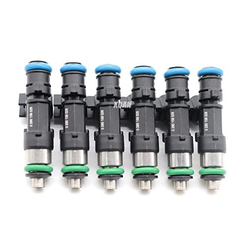 6 Teile/los Auto Kraftstoff Injektor Fit Für Chrysler Für Cirrus Für Pacifica Für Sebring Für Stadt Für Land 300M 04591986AA 0280158028 Automobil-Injektoren von MODADA