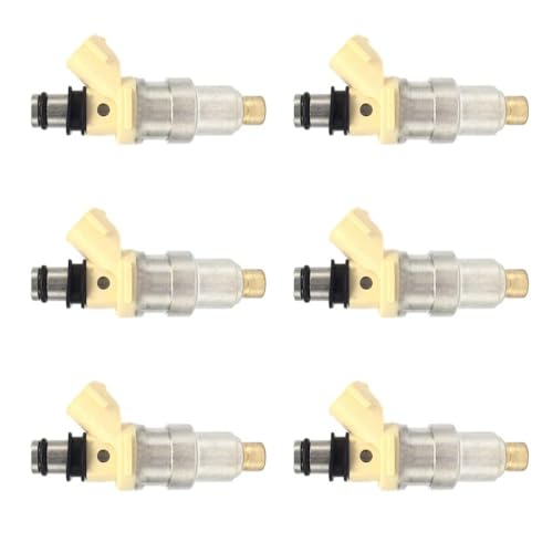 6PCS-Kraftstoffeinspritzjägerreparatur-Kit 23250-70110 23209-70110 Für GX 90 GX100 Mark2 1GFE (AY-RK602) Automotorteile Automobil-Injektoren von MODADA