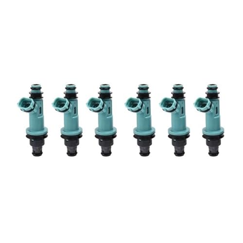 6Pcs 23209-46090 23250-46090 Kraftstoff Injektor Düse Automotive Für Supra GS Ist 300 3,0 L Zubehör Automobil-Injektoren von MODADA