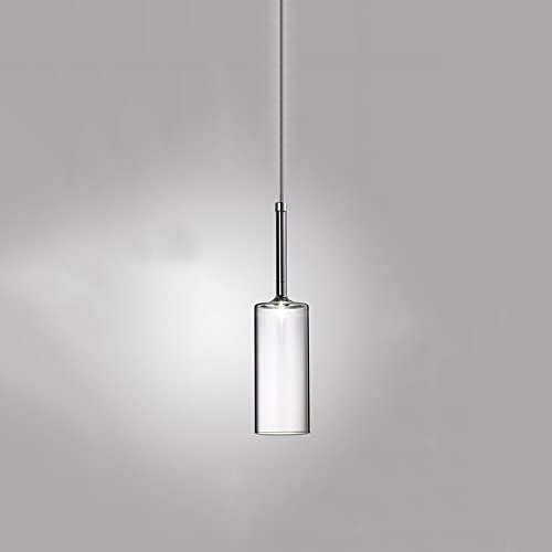 MODEBHD Klarglas-Lampenschirm, Dorp-Licht-Pendelleuchte, Moderne, einfache Hängelampe, Kronleuchter, Deckenleuchte für Kücheninsel, Esszimmer, Schulhaus, Wintergarten, Wandleuchte von MODEBHD