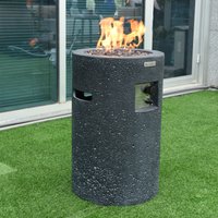 Modeno - Gasfeuerstelle 'Merapi' in Lavastein-Optik von MODENO