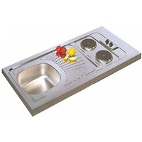 Spüle Set 100 x 60, mit Domino 2 elektrische Kochstellen Spüle Set 100 x 60, mit Domino 2 elektrische Kochstellen von MODERNA