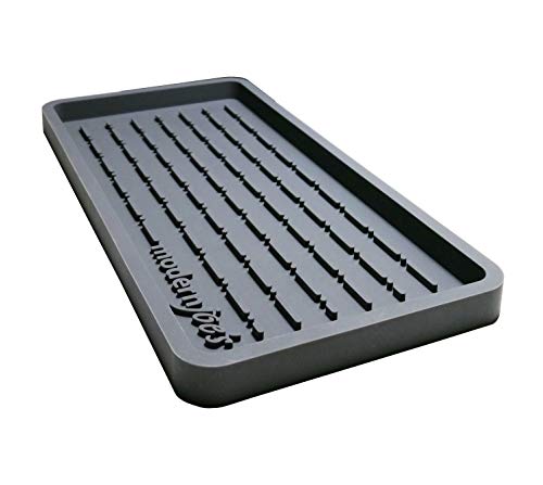 Joe's Küchenspüle aus Silikon – Mehrzweck-Ablage, Tablett oder Seifenschale – Schwammhalter Ultimate Mehrzweck-Organizer aus Silikon von MODERNJOE'S