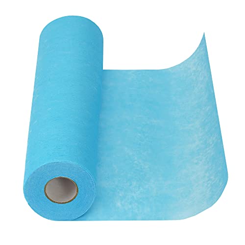 MODERNO Vlies Tischläufer Aqua Blau, Tischband Aqua-Blau, Tischläufer Modern, Tischläufer Outdoor, Tischdeko, Partydeko für Geburtstag, Hochzeit, Festliche Dekoration, 30 cm x 25 m von MODERNO