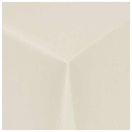 Tischdecke Damast Maßanfertigung im Uni-Design in Creme eckig 140x260 cm, weitere Farben und Größen wählbar Tischdecke Damast Maßanfertigung im Uni-Design in Creme eckig 140x260 cm, weitere Farben und Größen wählbar von MODERNO