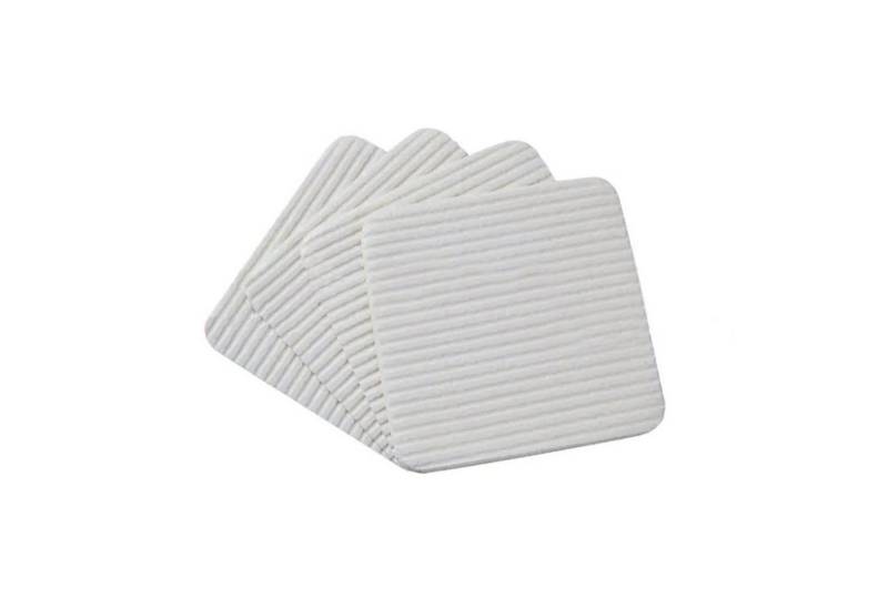 MODFU Antirutsch Teppichunterlage Antirutschunterlage Rutschmatte Anti Rutsch Matte Teppichunterlage, (4er Set 10x10cm Antirutsch Matte Teppich Greifer zuschneidbar, 4-St., Universal Teppichstopper Rutsch Stop Teppich Unterlage Antirutschmatte), für Kinderzimmer Wohnzimmer Schlafzimmer Büros Boden usw von MODFU
