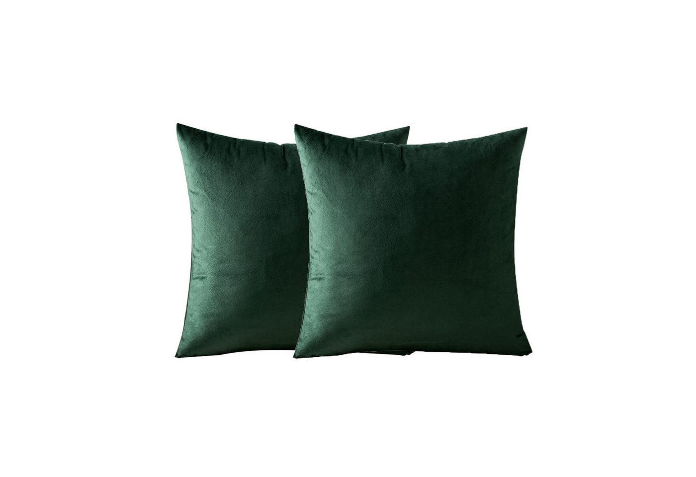 Kissenbezüge 2er Set Kissenbezug Kissenhülle Kopfkissenbezug Kissen Bezug Weich, MODFU (2 Stück), 40x40cm Sofakissen Couchkissen Bezug Sofa Schlafzimmer Reißverschluss von MODFU