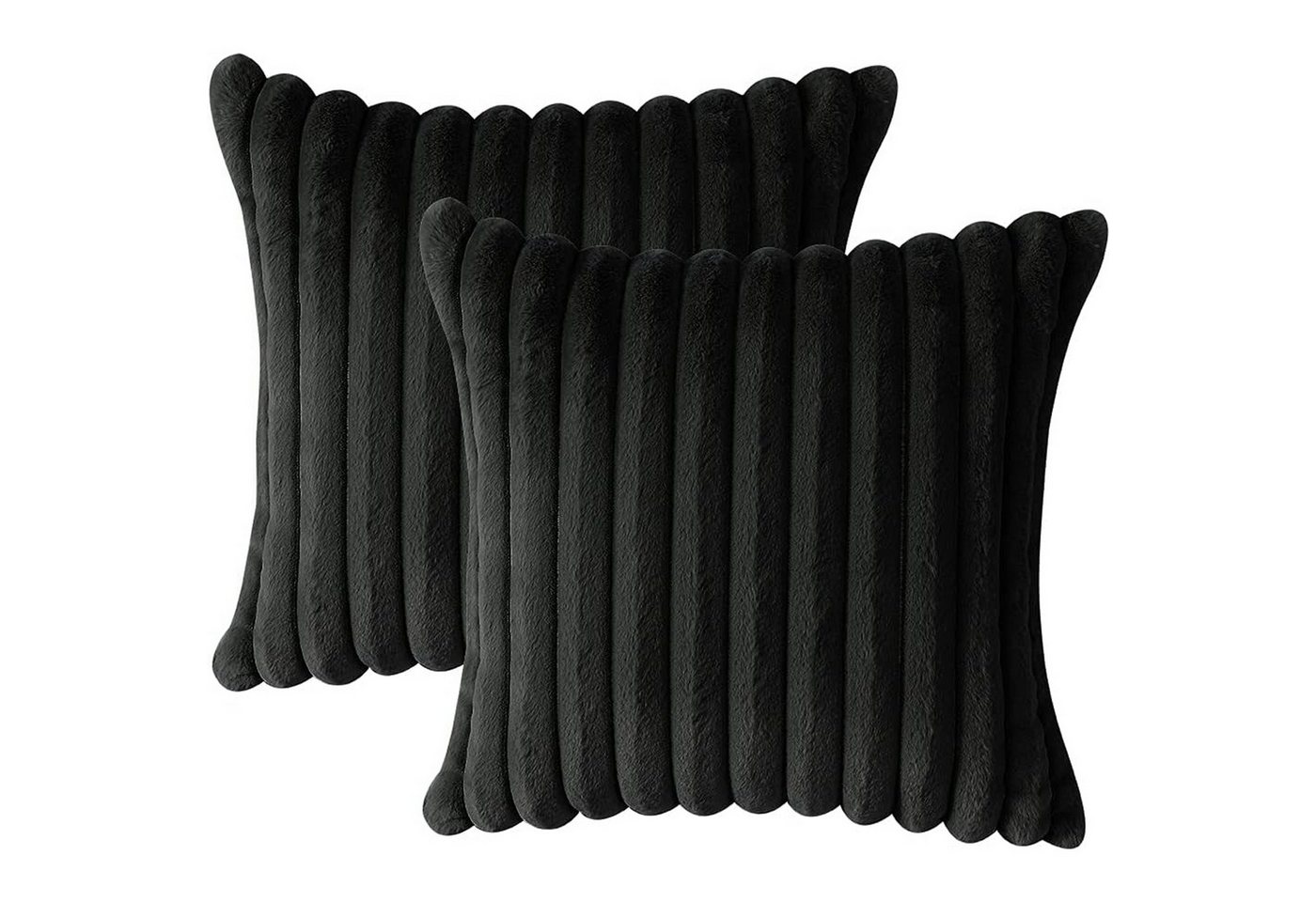 Kissenbezüge 2er Set Kissenbezug Kissenhülle Kopfkissenbezug Kissen Bezug Weich, MODFU (2 Stück), 30x50 cm Sofakissen Couchkissen Bezug Sofa Schlafzimmer Reißverschluss von MODFU