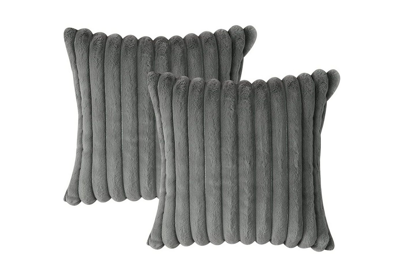 Kissenbezüge 2er Set Kissenbezug Kissenhülle Kopfkissenbezug Kissen Bezug Weich, MODFU (2 Stück), 30x50 cm Sofakissen Couchkissen Bezug Sofa Schlafzimmer Reißverschluss von MODFU