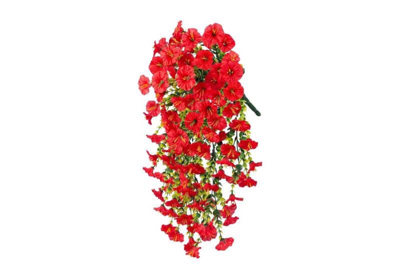 Kunstranke künstlicher Ranke Künstliche Hängepflanzen kunstblumen Petunie, MODFU, Höhe 75 cm, Blumenstrauß für Hochzeitx Zuhause Outdoor Dekoration von MODFU