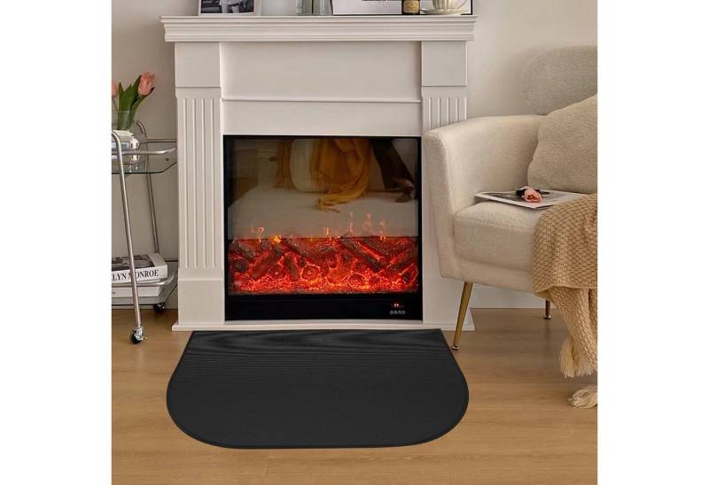 MODFU Bodenschutzmatte Feuerfeste Kaminunterlage Hitzebeständige Schutzmatte, Widersteht hohen Temperaturen und Funkenflug, 1-St., Rutschfeste Unterseite schmutzabweisend leicht zu reinigen, Vielseitig einsetzbar ideal für Kaminöfen Grillplätze und Ofenbereiche MODFU Bodenschutzmatte Feuerfeste Kaminunterlage Hitzebeständige Schutzmatte, Widersteht hohen Temperaturen und Funkenflug, 1-St., Rutschfeste Unterseite schmutzabweisend leicht zu reinigen, Vielseitig einsetzbar ideal für Kaminöfen Grillplätze und Ofenbereiche von MODFU