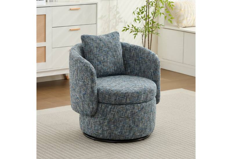 MODFU Drehstuhl Moderner Loungesessel mit 360° Drehfunktion (Ergonomischem Design & Hohem Komfort, Perfekt für Wohnzimmer und Schlafzimmer, Belastbarkeit bis 110kg, 1 St) von MODFU