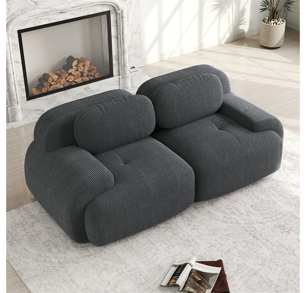 MODFU Ecksofa Modulares Sofa aus Cordstoff, mit ergonomischem Design und hochelastischer Polsterung – in verschiedenen Größen und Konfigurationen erhältlich 1 Teile MODFU Ecksofa Modulares Sofa aus Cordstoff, mit ergonomischem Design und hochelastischer Polsterung – in verschiedenen Größen und Konfigurationen erhältlich 1 Teile von MODFU