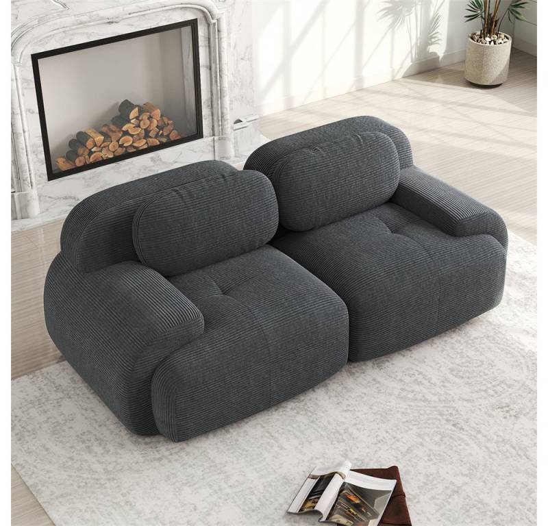 MODFU Ecksofa Modulares Sofa aus Cordstoff, mit ergonomischem Design und hochelastischer Polsterung – in verschiedenen Größen und Konfigurationen erhältlich 1 Teile MODFU Ecksofa Modulares Sofa aus Cordstoff, mit ergonomischem Design und hochelastischer Polsterung – in verschiedenen Größen und Konfigurationen erhältlich 1 Teile von MODFU