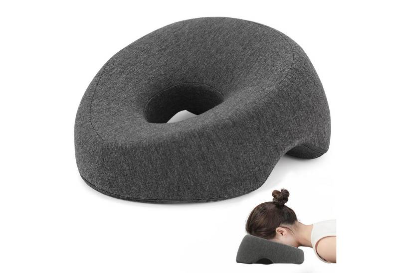 MODFU Kopfstützkissen Memory Foam Gesichtskissen Nackenstützkissen, mit abnehmbarer waschbarer Polyesterbezug, 1-tlg., langlebig formstabil, Massagekissen für Spa Therapie Büro Reise oder Zuhause von MODFU
