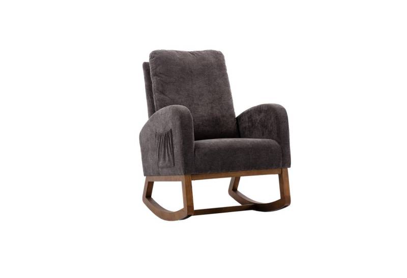 MODFU Schaukelstuhl Relax Stuhl Sessel Schaukelstuhl Wohnzimmerstuhl (mit hoher Rückenlehne), Baby- und Kindergepolsterter Kindergartenschaukelstuhl von MODFU