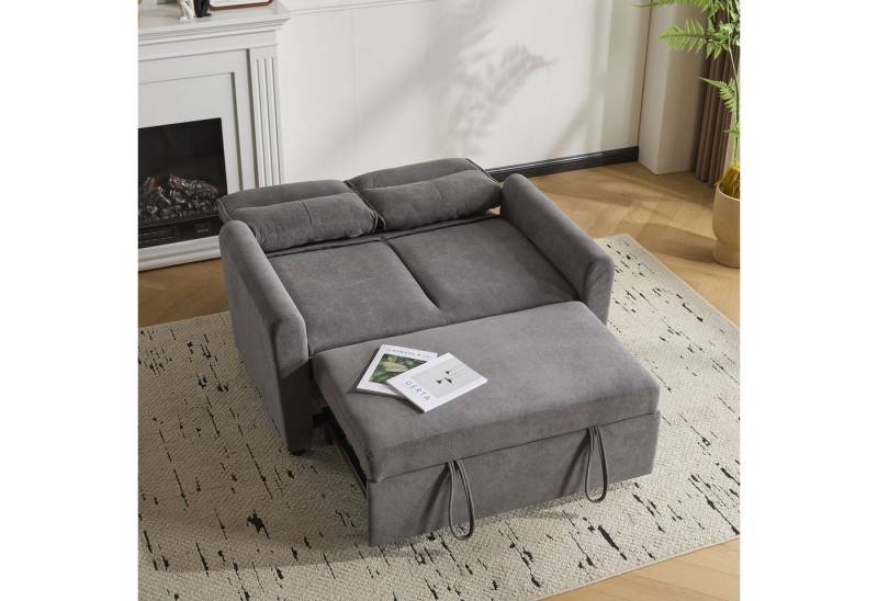 MODFU Schlafsofa 2-in-1 Sofa-Bett, Polstersofa, Wohnzimmersofa, Gästebett 1 Teile, mit Relaxfunktion von MODFU