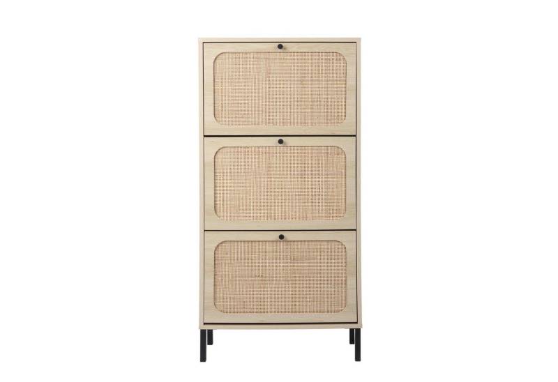 MODFU Schuhschrank Schuhkarton Schuhkipper Schubkastenkommode (Eine dreifach-garderobe für gemischte und moderne schuhsohlen) von MODFU