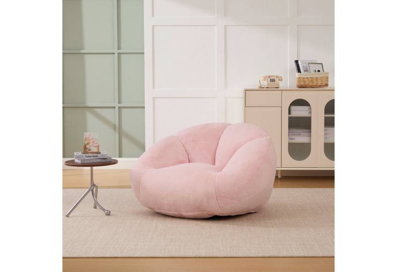 MODFU Sitzsack rutschfest, Bezug nicht abnehmbar (Wohnzimmer Sofa), Einzelsofa von MODFU