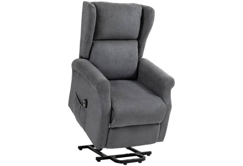 MODFU TV-Sessel Fernsehsessel,Relaxsessel (Elektrischer Fernsehsessel mit Aufstehhilfe & Liegefunktion, Leinenoptik – ergonomisch & langlebig), mit Relaxfunktion von MODFU
