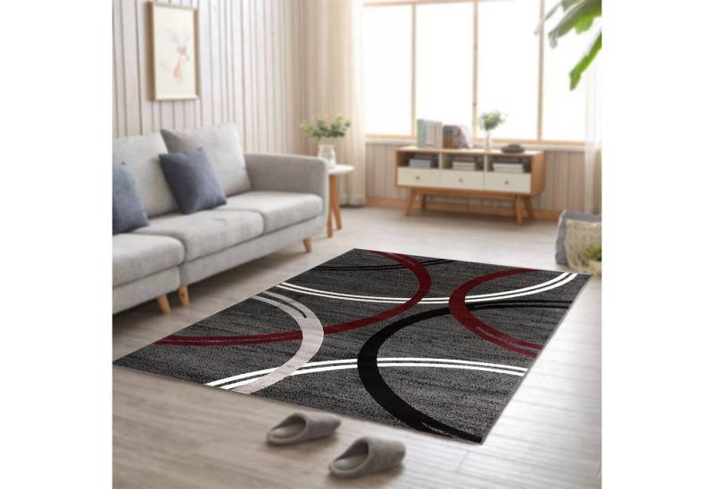 MODFU Teppich Kurzflor Wohnzimmerteppich Flurteppich Fußmatte Türmatte Teppiche, rechteckig, 80x120cm rutschfest für Küche Flur Schlafzimmer Wohnzimmer innen usw von MODFU