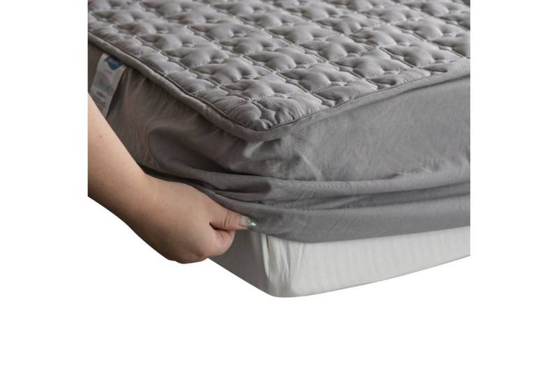 MODFU Spannbettlaken Spannbetttuch Matratzenschoner Matratzenbezug, Baumwolle, Gummizug: rundum, (1 Stück), 90X200CM atmungsaktiv Matratzenauflage für Matratzen bis 28 cm MODFU Spannbettlaken Spannbetttuch Matratzenschoner Matratzenbezug, Baumwolle, Gummizug: rundum, (1 Stück), 90X200CM atmungsaktiv Matratzenauflage für Matratzen bis 28 cm von MODFU
