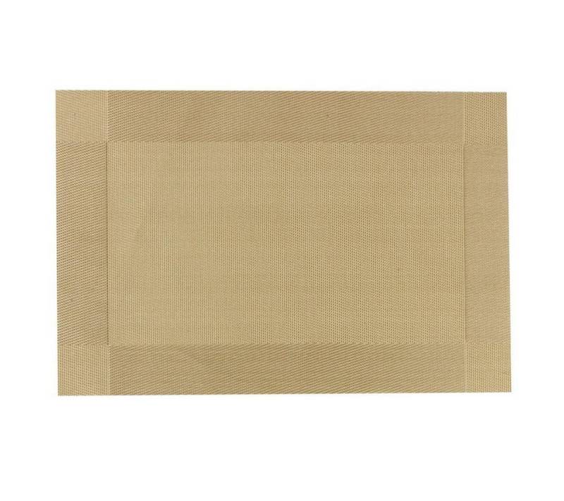 MODFU Platzset 6er Tischset Platz-Matten Platzdeckchen Tischsets Platzsets 30x45 cm, (Abgrifffeste Hitzebeständig und Schmutzabweisend, 6-St., Tischmatte Esstisch Untersetzer Rutschfest Abwaschbar), für Hause Küche Speisetisch Restaurant Zuhause und Hotel usw von MODFU