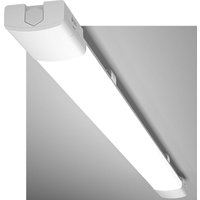 Led Feuchtraumleuchte 60CM mit 18W 5000k Kaltlweiß 1980Lumen, Ultraslim Deckenleuchte Feuchtraum Flach Wasserfest IP65 Wannenleuchte Werkstattlampe von MODLICHT