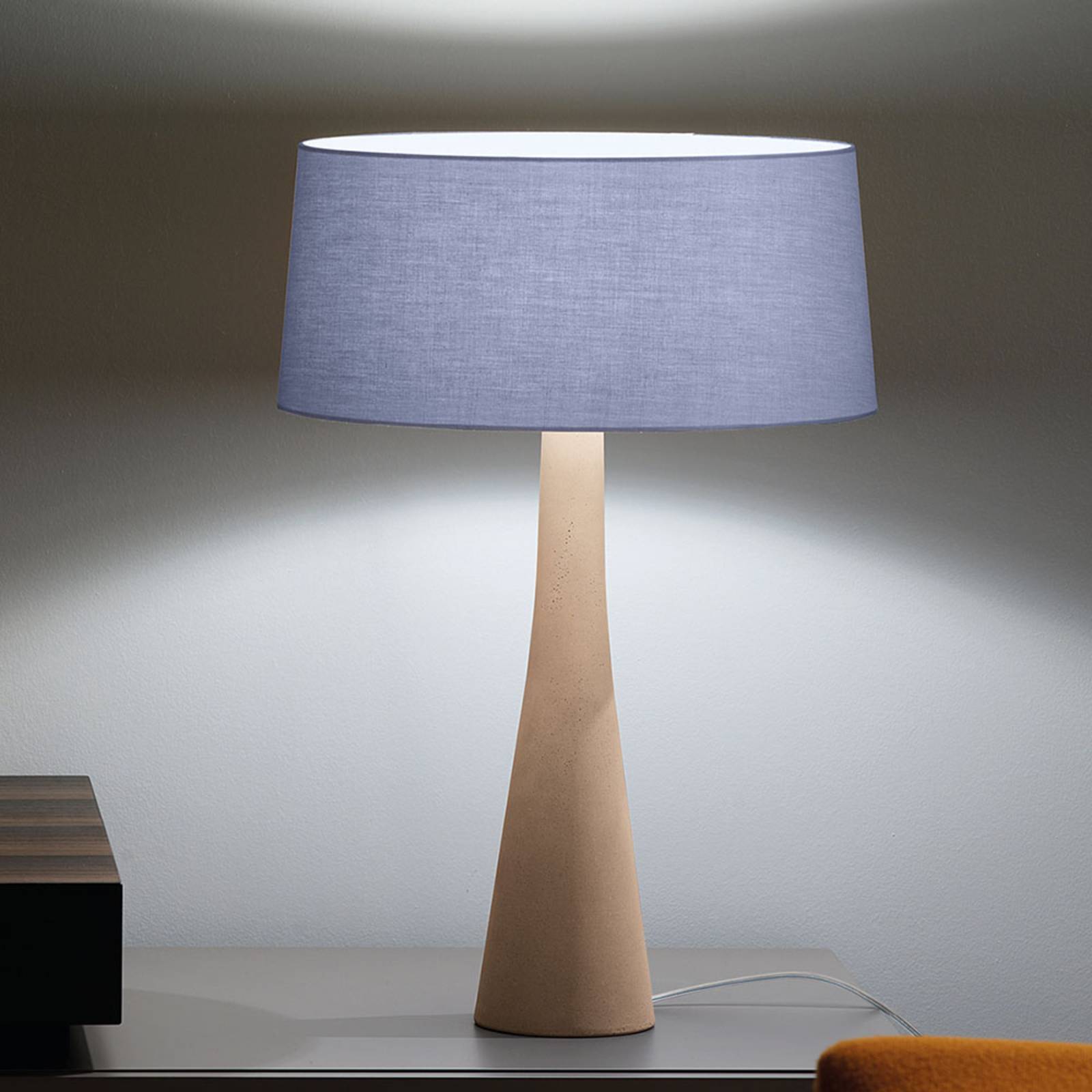 Modo Luce Aura Tischleuchte beige/blau von Modo Luce