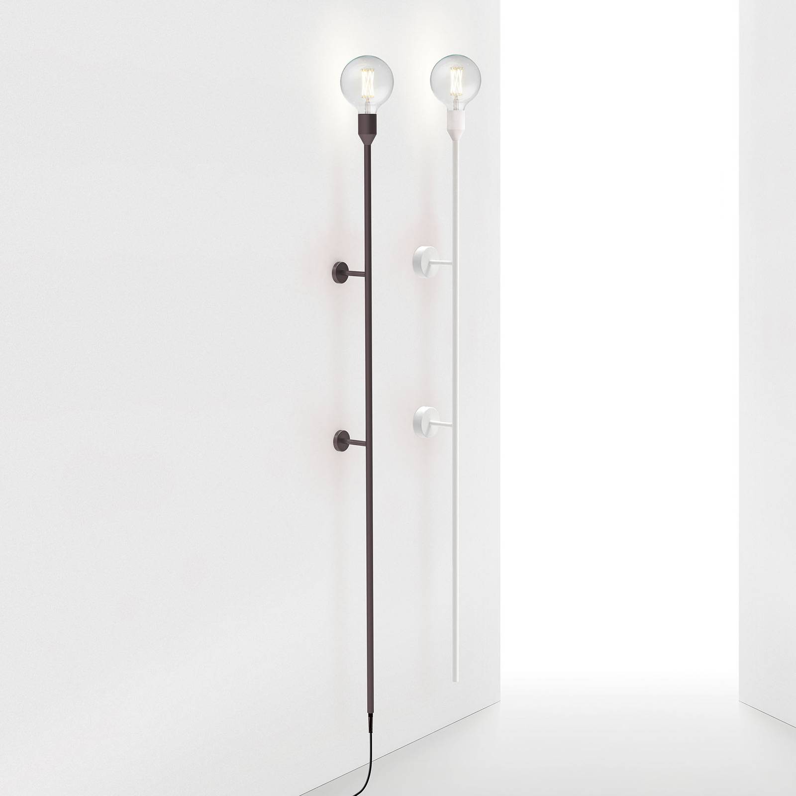 Modo Luce Geco Wandleuchte, 155cm, weiß von Modo Luce