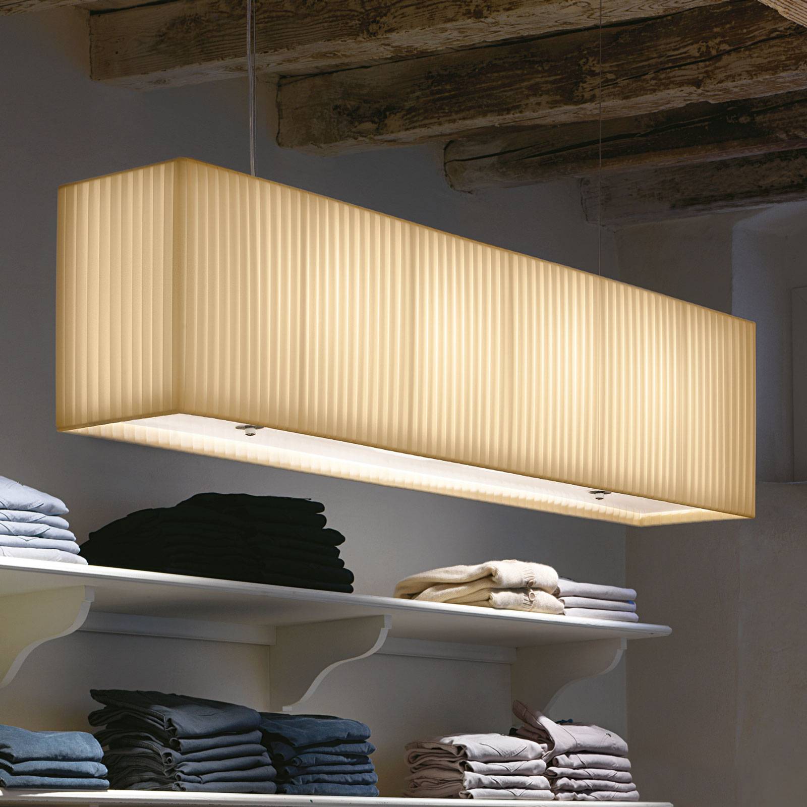 Modo Luce Rettangolo Hängelampe 120 cm elfenbein von Modo Luce