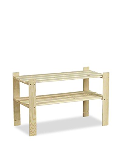 MODO24 Holzregal 2 Böden 50x80x40 Kellerregal Lagerregal Bücherregal B-07 HIT ! von MODO24