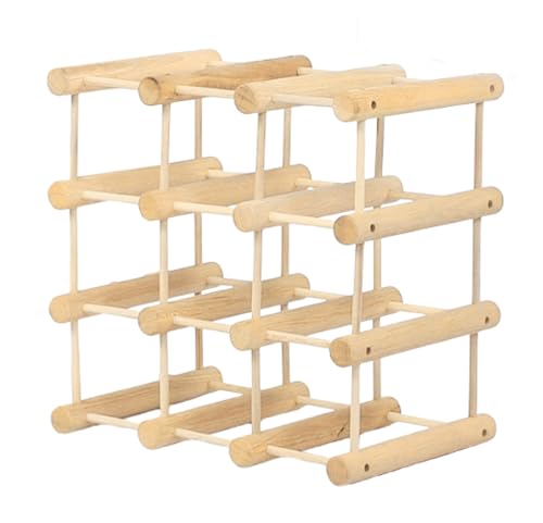 MODO24 Weinregal Modular Tanne, für 12 Flaschen oder mehr, Flaschenregal, Weinständer, Getränkeregal, Flaschenständer, Massivholz, 1 Modul, ModAbm 36x36x24 cm, für Küche, Esszimmer, Natur unbehandelt MODO24 Weinregal Modular Tanne, für 12 Flaschen oder mehr, Flaschenregal, Weinständer, Getränkeregal, Flaschenständer, Massivholz, 1 Modul, ModAbm 36x36x24 cm, für Küche, Esszimmer, Natur unbehandelt von MODO24
