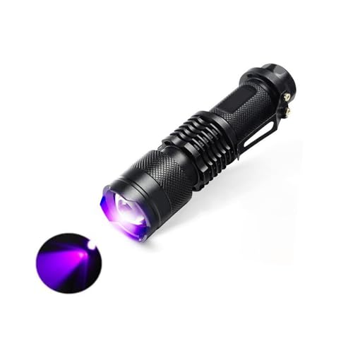 LED U-V Flashlight Black Light U-V LED Flashlight 395nm Pet Urine Stain Detector Spot Detector on Clothes, Carpets or Rugs von MODOAO