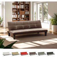Günstiges Topazio 3-Sitzer Kunstleder Schlafsofa Klappsofa - Braun Günstiges Topazio 3-Sitzer Kunstleder Schlafsofa Klappsofa - Braun von MODUS SOFÀ