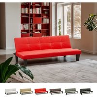 Günstiges Topazio 3-Sitzer Kunstleder Schlafsofa Klappsofa - Rot Günstiges Topazio 3-Sitzer Kunstleder Schlafsofa Klappsofa - Rot von MODUS SOFÀ