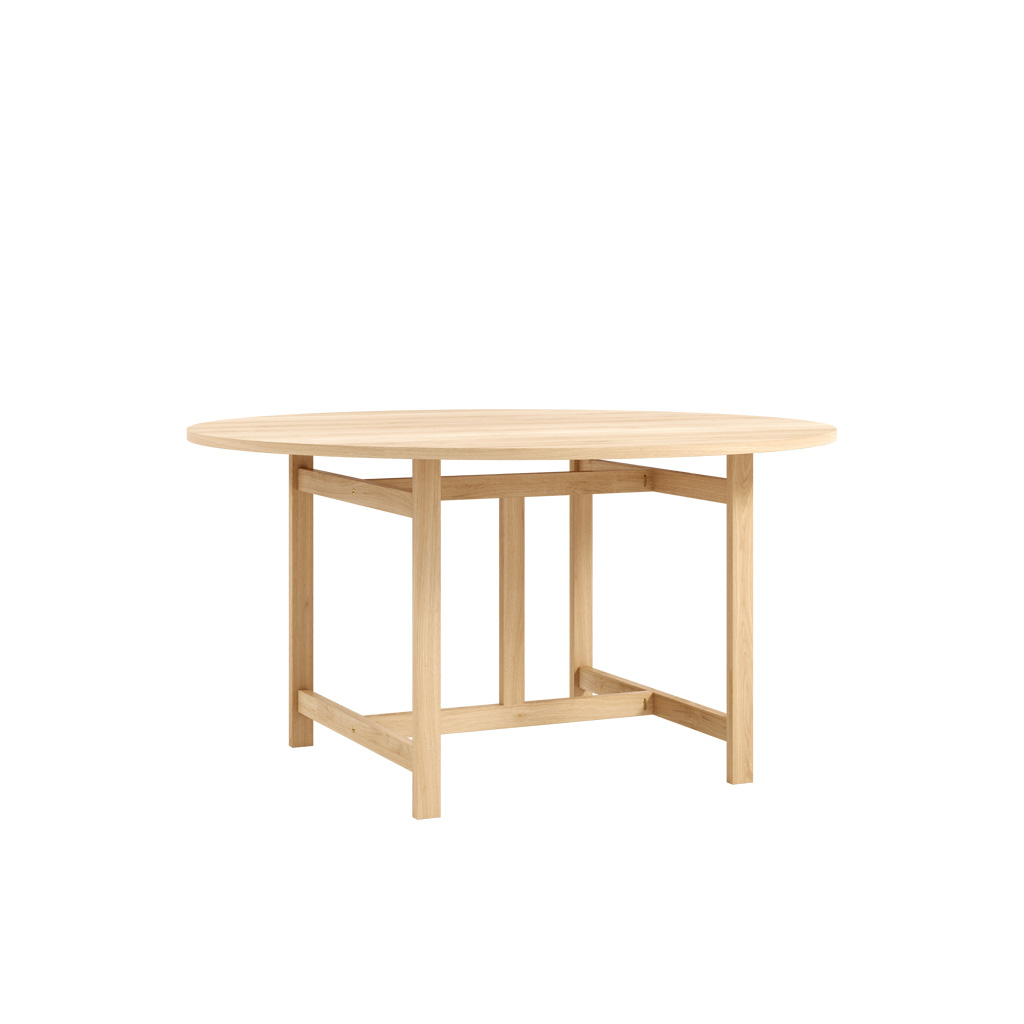 MOEBE - Round Dining Table - runder Esstisch aus Eichenholz - Ø 140cm von MOEBE