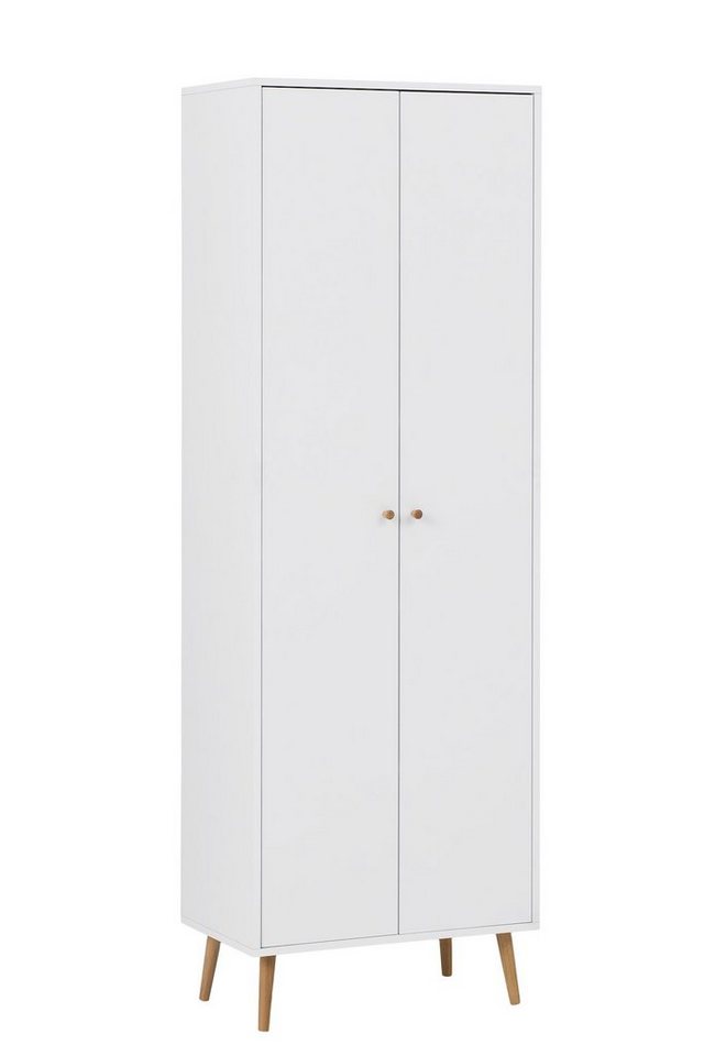 MÖBELPARTNER Aktenschrank Aktenschrank Grizzly, HxBxT 195x65x40 cm, Weiß von MÖBELPARTNER