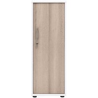 MÖBELPARTNER Aktenschrank Cimal, 143713 weiß, eiche 2 Fachböden 40,0 x 34,0 x 111,0 cm von MÖBELPARTNER