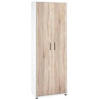 MÖBELPARTNER Aktenschrank Cimal, 701415 weiß, eiche 4 Fachböden 65,0 x 34,0 x 182,0 cm von MÖBELPARTNER