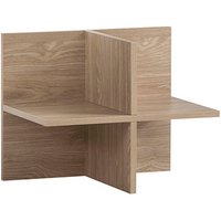 MÖBELPARTNER Antero Fachteiler für Regale eiche 47,5 x 32,8 x 38,4 cm von MÖBELPARTNER