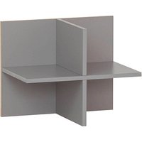 MÖBELPARTNER 400 Fachteiler für Regale platingrau 47,5 x 38,4 x 32,8 cm von MÖBELPARTNER